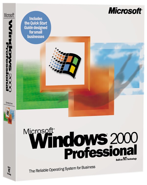 Microsoft Windows 2000 Professional version product upgrade