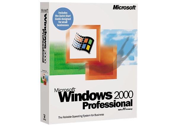 Microsoft Windows 2000 Professional version product upgrade