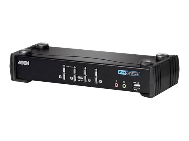 ATEN CubiQ CS1764A - KVM / audio switch - 4 ports