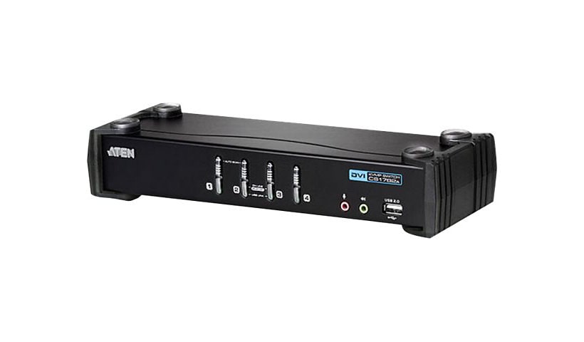 ATEN CubiQ CS1764A - KVM / audio switch - 4 ports