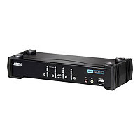 ATEN CubiQ CS1764A - USB 2.0 DVI KVMP™ Switch - 4 ports