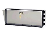 Middle Atlantic 8RU Fixed Security Cover with Hinged Plexi Door