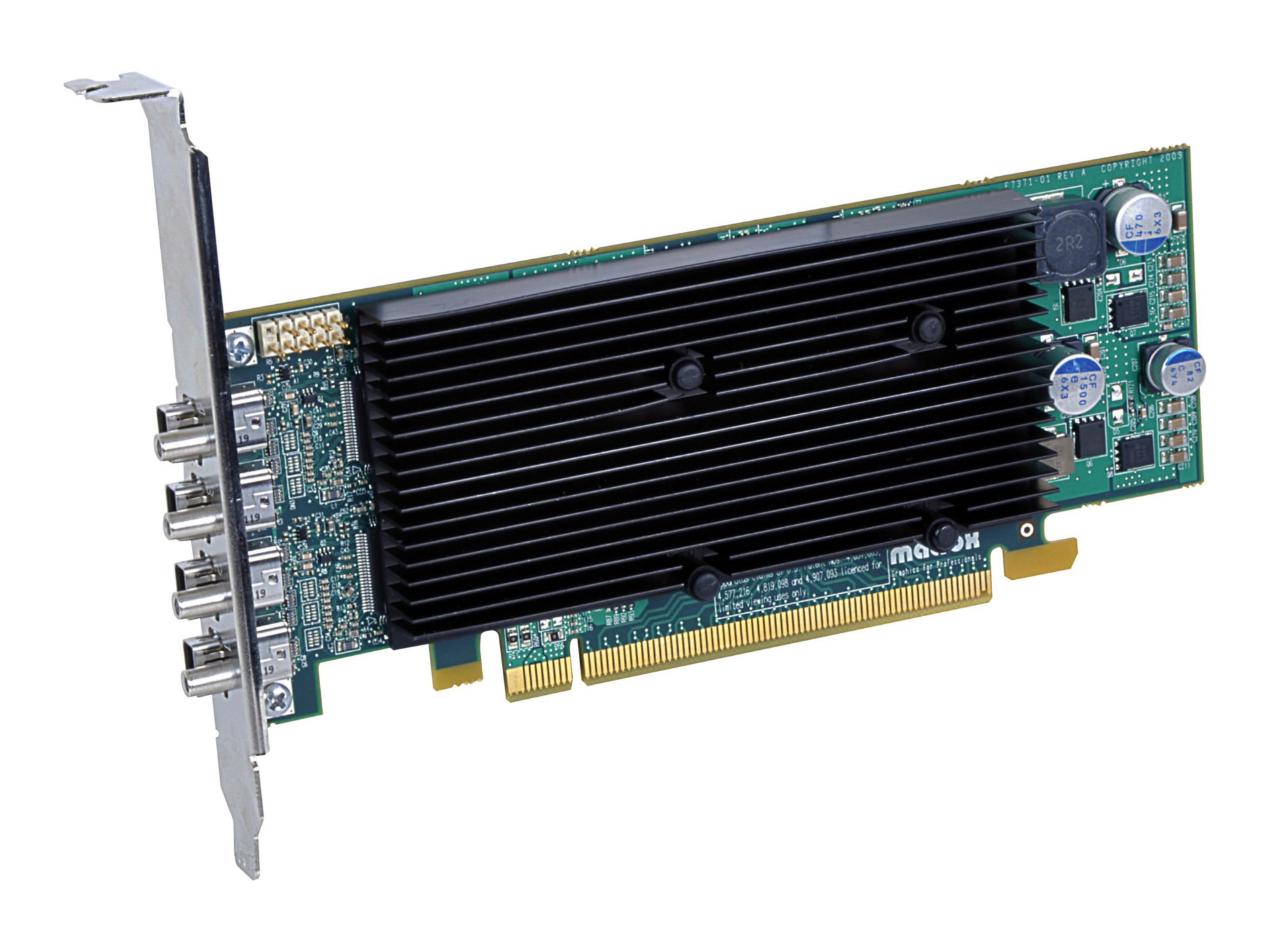 Matrox 9148 LP PCIe x 16 Graphic Card