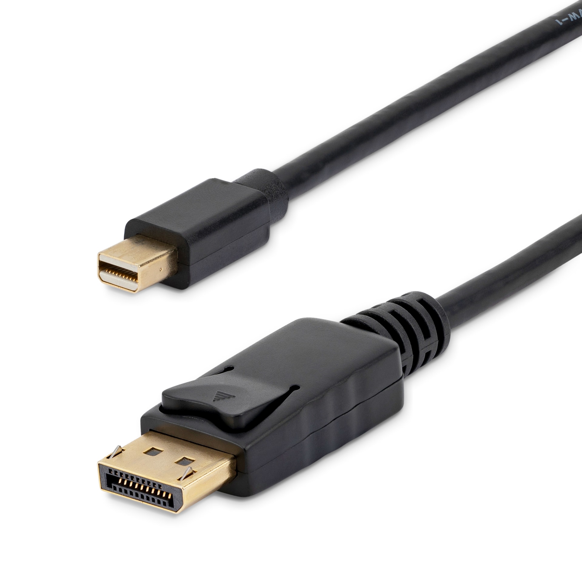 StarTech.com 6ft Mini DisplayPort to DisplayPort 1.2 Cable - 4K x 2K mDP to  DP Adapter Cable - MDP2DPMM6 - Monitor Cables & Adapters 