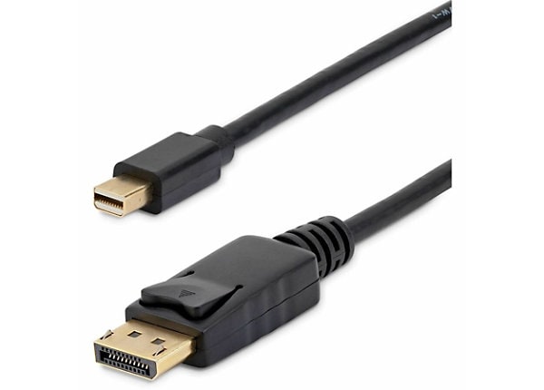 StarTech.com 6ft Mini DisplayPort to DisplayPort 1.2 Cable - 4K x 2K mDP to  DP Adapter Cable - MDP2DPMM6 - Monitor Cables & Adapters 