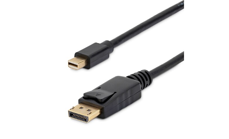 StarTech.com 6ft (2m) Mini DisplayPort to DisplayPort 1.2 Cable - 4K x 2K  UHD Mini DisplayPort to DisplayPort Adapter Cable - Mini DP to DP Cable for