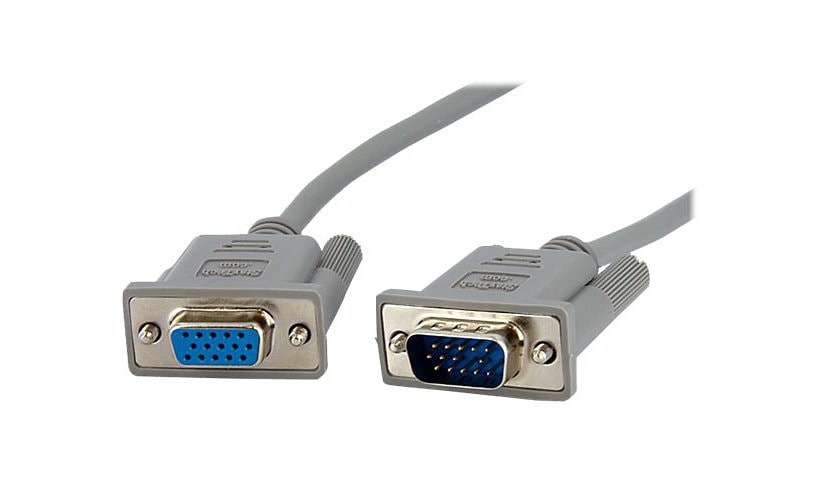 StarTech.com VGA Monitor extension cable - HD-15 (M) - HD-15 (F) - 10 ft