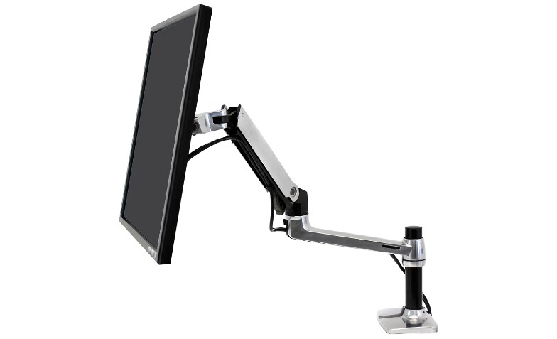 Ergotron LX mounting kit - for LCD display - polished aluminum