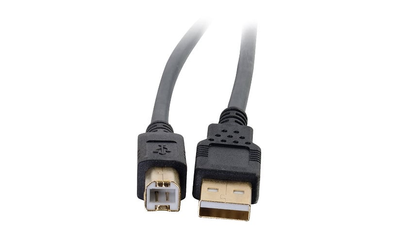 C2G 9.8ft USB to USB B Cable - USB A to USB B - Ultima Series - M/M