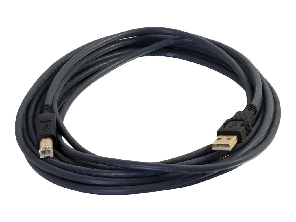 C2G 3m Ultima USB 2.0 A/B Cable - Thumbnail 4