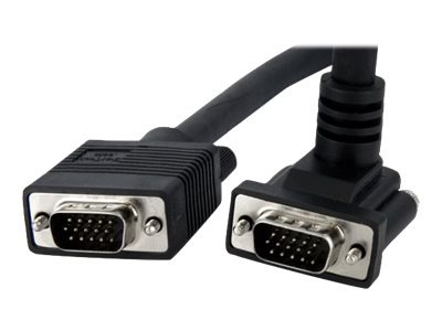 StarTech.com Coax High Resolution 90° Upward Angled VGA Monitor Cable - VGA cable - 6 ft