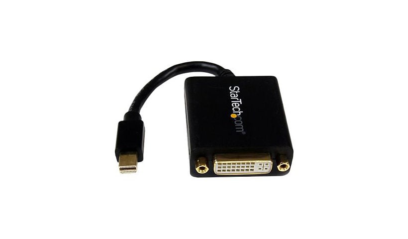 StarTech.com Mini DisplayPort to DVI Adapter - mDP 1.2 to DVI-D Video Converter - VESA Certified