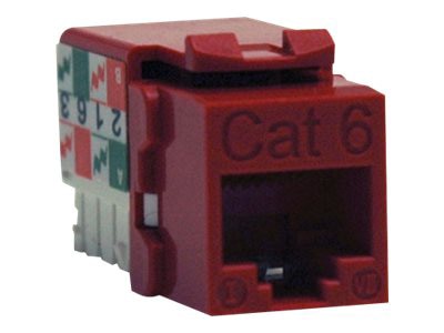 Tripp Lite Cat6/Cat5e 110 Punch Down Keystone Jack - modular insert