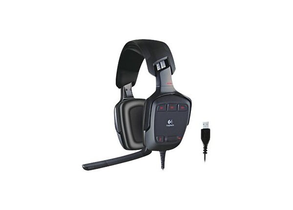 Logitech G35 Surround Sound Headset - headset