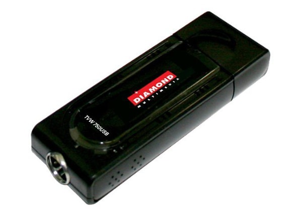 Diamond ATI TV Wonder HD 750 USB - digital / analog TV tuner / video capture adapter - USB 2.0