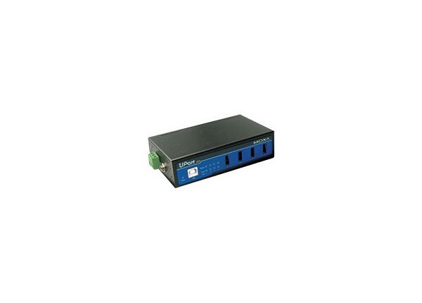 Moxa UPort 404-T - hub - 4 ports - desktop