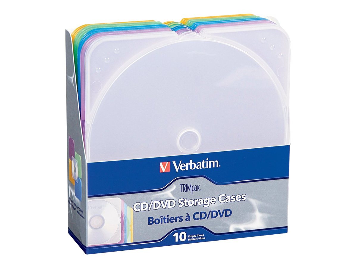 Verbatim TRIMpak storage CD slim jewel case