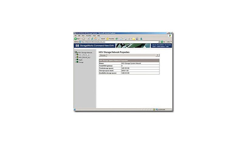 HPE StorageWorks Command View EVA for EVA4400 - upgrade license - unlimited