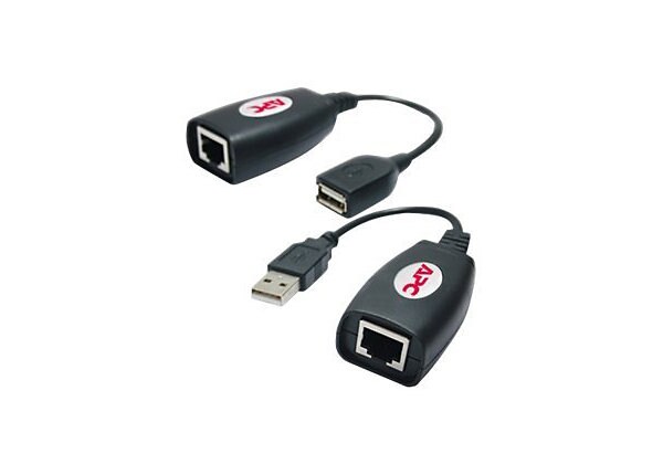 APC USB Over Cat5e/6 Active Extension - Black