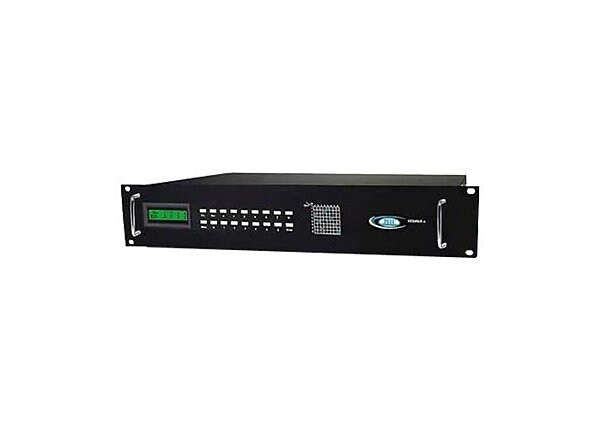 NTI VEEMUX SM-8X8-C5AV-LCD - monitor/audio switch - 8 ports - managed - rack-mountable