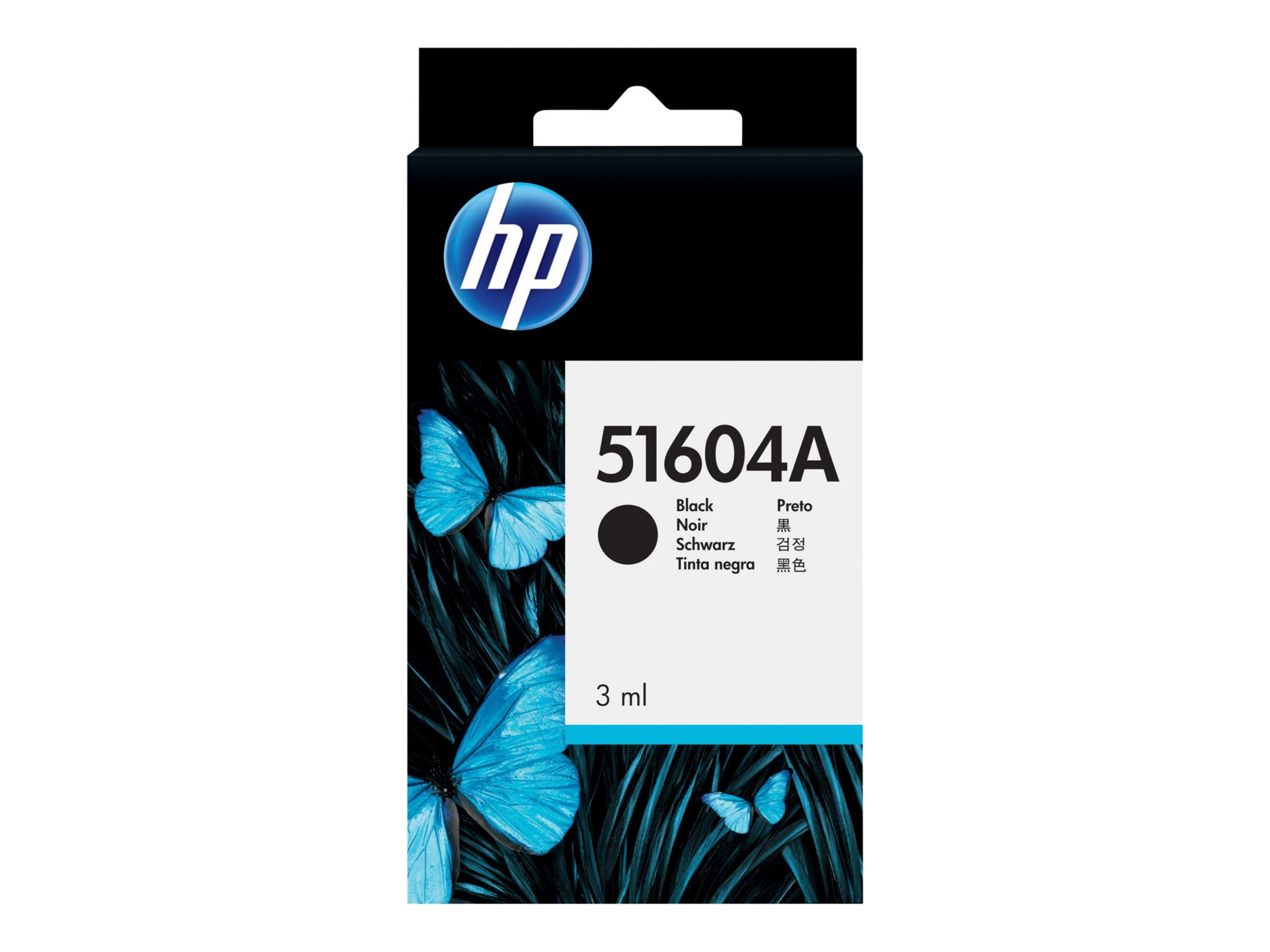 HP 51604A (51604A) Original Inkjet Ink Cartridge - Single Pack - Black - 1 Each
