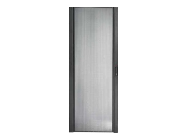 NetShelter SX 42U 600mm Wide Perforated Curved Door Black