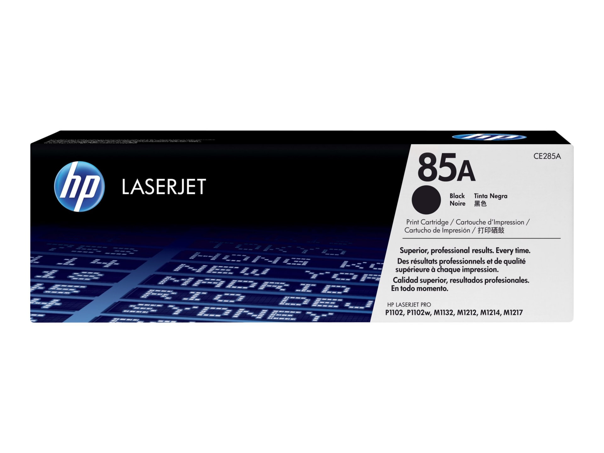 HP 85A - black - original - LaserJet - toner cartridge (CE285A) - CE285A -  Toner Cartridges 