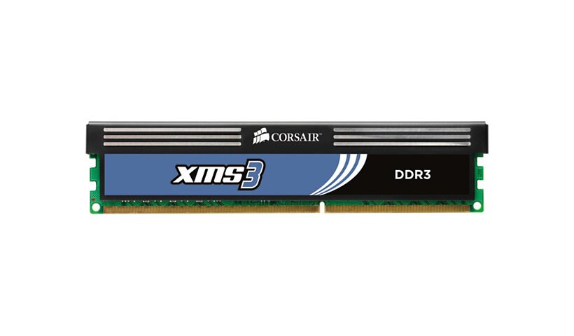 CORSAIR XMS3 - DDR3 - kit - 4 GB: 2 x 2 GB - DIMM 240-pin - unbuffered