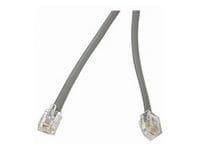 C2G 7ft Straight Modular Cable - 6P4C