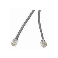 C2G RJ11 6P4C Straight Modular Cable - network cable - 7 ft
