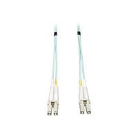 Tripp Lite 6M 10Gb Duplex Multimode 50/125 OM3 Fiber Cable LC/LC Aqua 20ft
