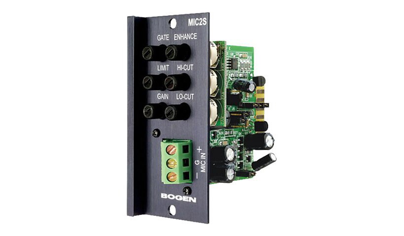 Bogen MIC2S - microphone input module for amplifier