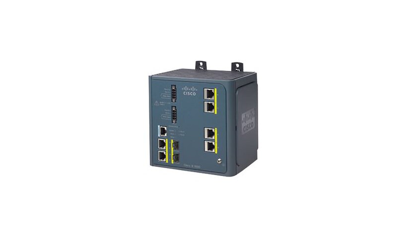 Cisco Industrial Ethernet 3000 Series - switch - 4 ports - managed