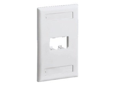 PANDUIT 2 Socket Mini-Com Classic Faceplate