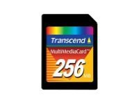 Transcend - flash memory card - 256 MB - MMC