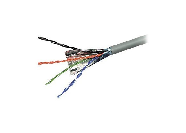 Belkin CAT5e Stranded STP 1000' bulk cable gray