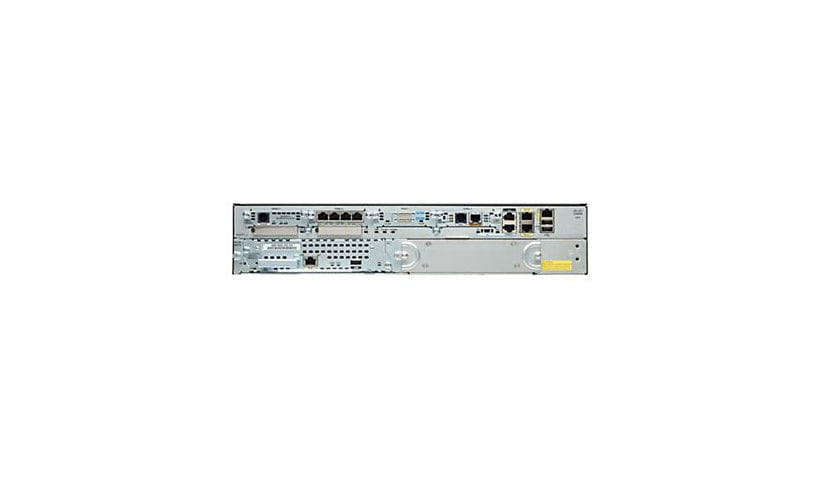 Cisco 2911 Voice Bundle - router - voice / fax module - rack-mountable