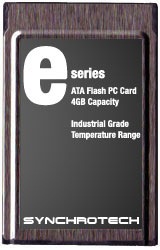 SYNCHROTECH 1GB PCMCIA ATA FLASH