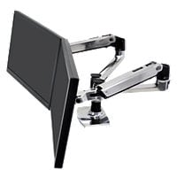 Ergotron LX Dual Side-by-Side Arm - mounting kit - Patented Constant Force