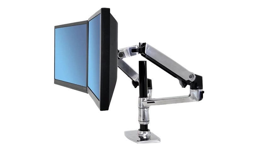 Ergotron LX mounting kit - for 2 LCD displays or LCD display and notebook