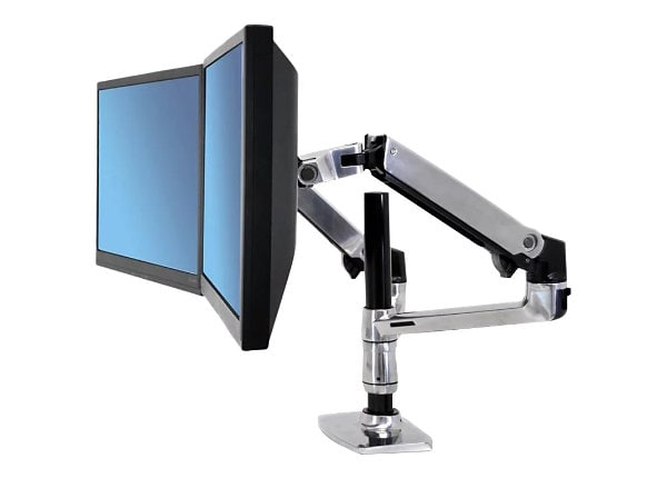 Ergotron LX - mounting kit - for 2 LCD displays or LCD display and notebook