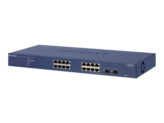 NETGEAR ProSafe GS716Tv2 - switch - 16 ports - managed