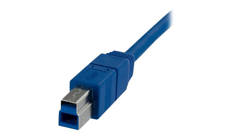 StarTech.com 10 ft SuperSpeed USB 3.0 Cable A to B - M/M - USB Cable - 10 f
