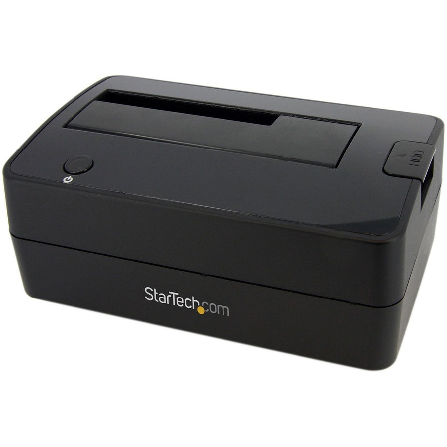 StarTech.com Single Bay USB 3.0 to SATA Hard Drive Docking Station, USB 3.0 (5 Gbps) Hard Drive Dock, External 2.5/3.5"