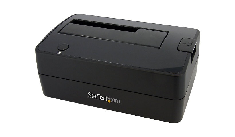 StarTech.com Single Bay USB 3.0 to SATA Hard Drive Docking Station, USB 3.0 (5 Gbps) Hard Drive Dock, External 2,5/3,5"