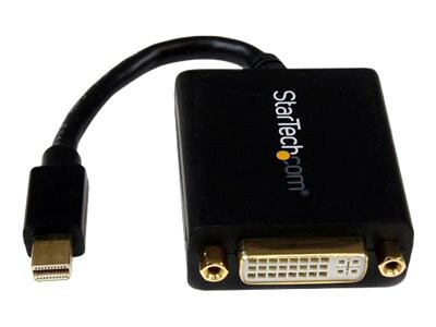 StarTech.com Mini DisplayPort to DVI Adapter, Mini DP to DVI-D Converter, 1080p Video, VESA Certified, mDP 1,2 to DVI