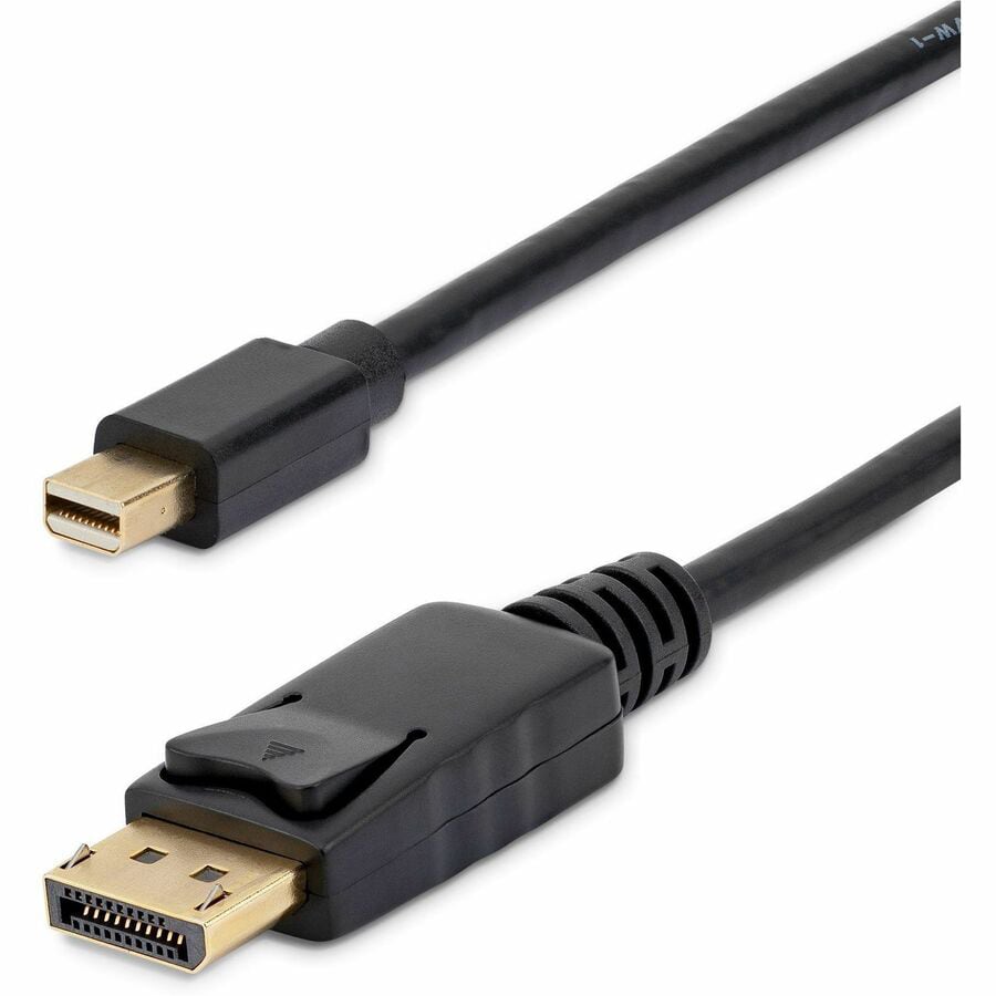 StarTech.com 6ft Mini DisplayPort to DisplayPort 1,2 Cable, 4K x 2K mDP to DisplayPort Adapter Cable, Mini DP to DP