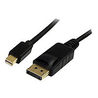StarTech.com 6ft Mini DisplayPort to DisplayPort 1,2 Cable, 4K x 2K mDP to DisplayPort Adapter Cable, Mini DP to DP