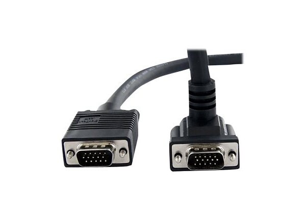 StarTech.com 10 ft High Resolution 90 Degree Down Angled VGA Monitor Cable - VGA cable - 3 m