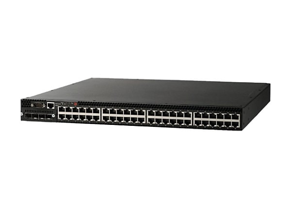 Brocade FCX 648 - switch - 48 ports - managed - rack-mountable